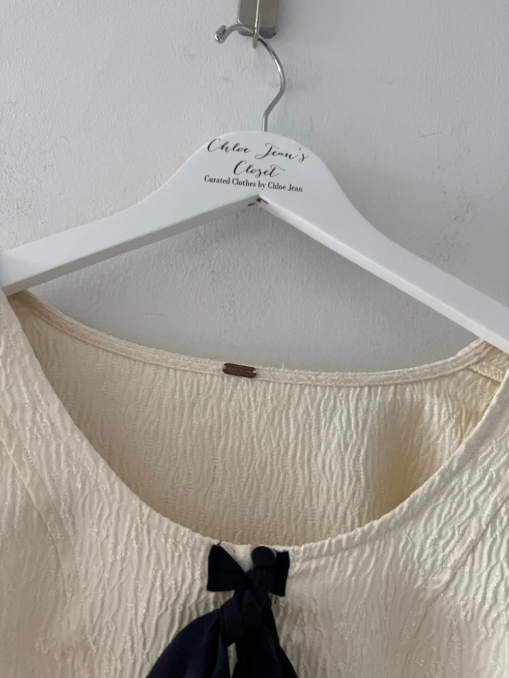 FREE PEOPLE Pamela Bow Top M